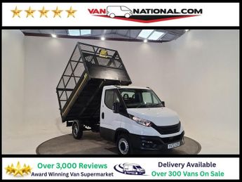 Iveco Daily 2.3D 35S 3450 136BHP SINGLE CAB CAGED TIPPER LWB