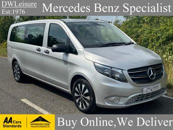 Mercedes Vito 119 CDI Tourer Select L3 Auto Diesel 9 SEATER/EX-LWB/PARKTRONIC/
