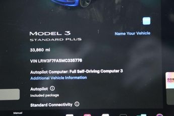 Tesla Model 3 Standard Range Plus Auto RWD 4dr