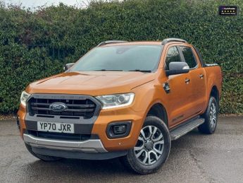 Ford Ranger AUTOMATIC Crew Cab 4x4 Wildtrak 3.2L Leather Alloys Air Con Sens