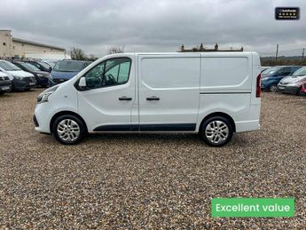 Renault Trafic SWB L1H1 Sport SL28 Air Con Alloys Camera Nav Sensors EURO 6 NO 
