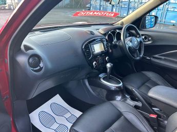 Nissan Juke TEKNA XTRONIC SAT NAV REAR CAMERS FULL LEATHER
