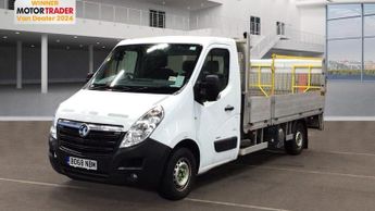 Vauxhall Movano Dropside LWB L3 R3500 Air Con Cruise Tail Lift EURO 6