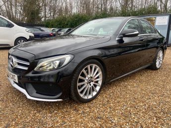 Mercedes-Benz C Class 2.1 C220d AMG Line (Premium Plus) 7G-Tronic+ Euro 6 (s/s) 4dr