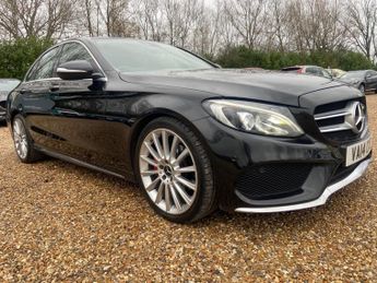Mercedes-Benz C Class 2.1 C220d AMG Line (Premium Plus) 7G-Tronic+ Euro 6 (s/s) 4dr