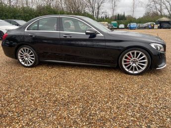 Mercedes-Benz C Class 2.1 C220d AMG Line (Premium Plus) 7G-Tronic+ Euro 6 (s/s) 4dr