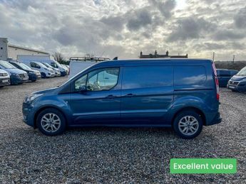 Ford Transit Connect AUTO LWB L2H1 Limited 240 Alloys Camera Nav Sensors EURO 6 NO VA