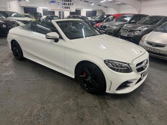Mercedes-Benz C Class 1.5 C200 MHEV AMG Line Cabriolet G-Tronic+ Euro 6 (s/s) 2dr