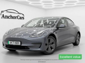 Tesla Model 3 Standard Range Plus Saloon 4dr Electric Auto RWD (241 bhp)