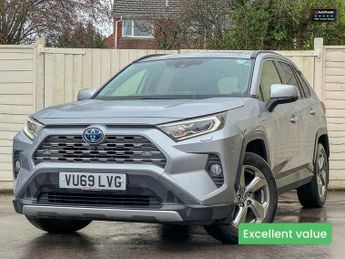 Toyota RAV4 Excel SUV 5dr Petrol Hybrid CVT 4WD Euro 6 (s/s) (222 ps)