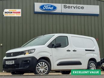 Peugeot Partner LWB L2H1 Low Roof Professional Air Con Camera Nav Sensors EURO 6