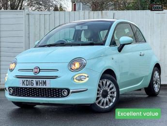Fiat 500 1.2 Lounge Hatchback 3dr Petrol Manual Euro 6
