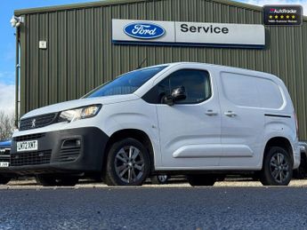Peugeot Partner SWB L1H1 Low Roof Asphalt Air Con Alloys Camera Nav Sensors SELE