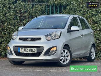 Kia Picanto 1.25 EcoDynamics 2 Hatchback 5dr Petrol Manual Euro 5 (s/s) (84 