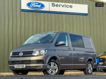 Volkswagen Transporter Crew Cab SWB L1H1 Highline T32 Air Con Alloys Sensors EURO 6 NO 