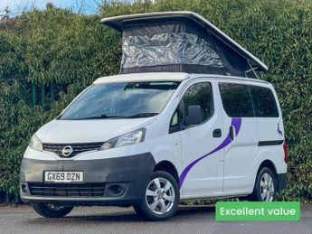 Nissan NV200 (Sold) Camper | Pop Top | Air Con | Auto | 200W Solar | L