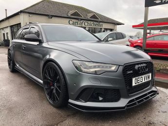 Audi A6 RS6 AVANT TFSI 4.0 V8 QUATTRO with £27000 options FASH 78000m Ka