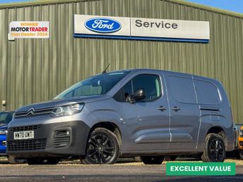 Citroen Berlingo AUTO LWB L2H1 Driver 950 Air Con Alloys Camera Nav Sensors EURO 