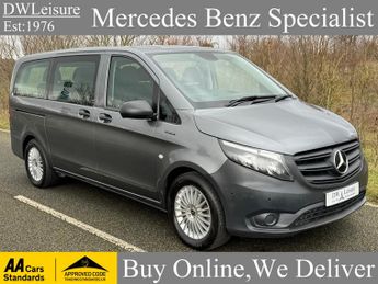 Mercedes-Benz eVito 100 KWH Tourer Pro L2 Auto Electric 9 SEATER/LWB/PARKTRONIC/VAT 