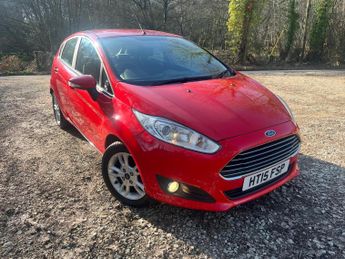 Ford Fiesta ZETEC 1.25  PETROL 5DR 5 SPEED MANUAL. ULEZ COMPLIANT.