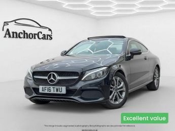 Mercedes C Class C200 Sport (Premium) Coupe 2dr Petrol 7G-Tronic+ Euro 6 (s/s) (1