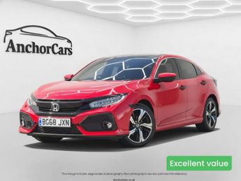 Honda Civic 1.0 VTEC Turbo EX Hatchback 5dr Petrol CVT Euro 6 (126 ps)