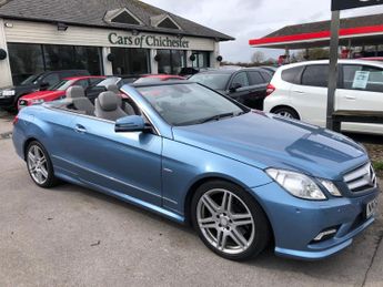 Mercedes E Class E250 CDI BLUEEFFICIENCY SPORT automatic convertible