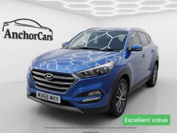 Hyundai TUCSON 1.7 CRDi Blue Drive GO! SE SUV 5dr Diesel DCT Euro 6 (s/s) (141 