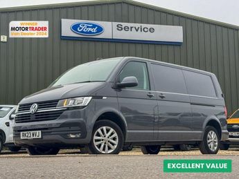 Volkswagen Transporter AUTO LWB L2H1 Low Roof Highline T30 Air Con Alloys Sensors EURO 