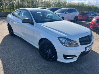 Mercedes C Class 1.8 C180 BlueEfficiency AMG Sport Euro 5 (s/s) 2dr