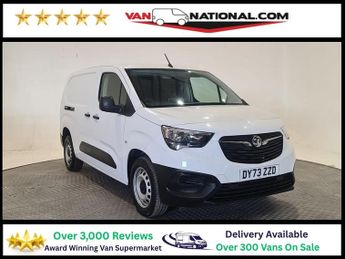 Vauxhall Combo 1.5 TURBO D 2300 PRIME L2 H1 100 BHP LWB