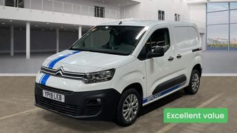 Citroen Berlingo AUTO SWB L1H1 Enterprise 1000 A/C Camera Nav Sensors EURO 6 NO V