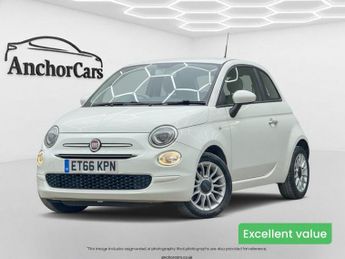 Fiat 500 1.2 ECO Pop Star Hatchback 3dr Petrol Manual Euro 6