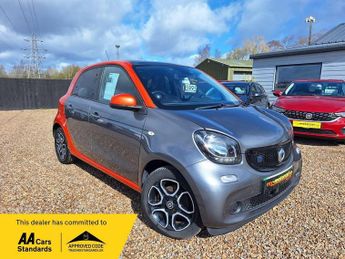 Smart Forfour EQ 17.6kWh Prime (Premium) Auto 5dr (22kW Charger)