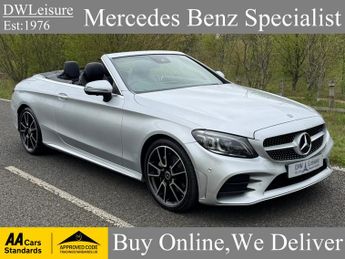 Mercedes C Class C200 MHEV AMG Line Premium Plus Convertible Auto Petrol 360 CAM/