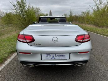 Mercedes-Benz C Class C200 MHEV AMG Line Premium Plus Convertible Auto Petrol 360 CAM/