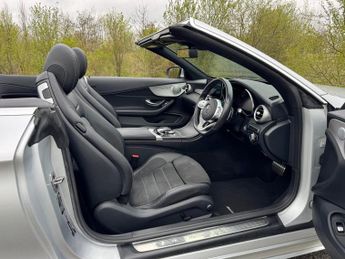 Mercedes-Benz C Class C200 MHEV AMG Line Premium Plus Convertible Auto Petrol 360 CAM/