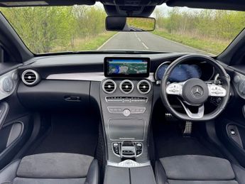 Mercedes-Benz C Class C200 MHEV AMG Line Premium Plus Convertible Auto Petrol 360 CAM/