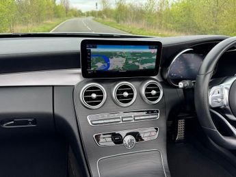 Mercedes-Benz C Class C200 MHEV AMG Line Premium Plus Convertible Auto Petrol 360 CAM/