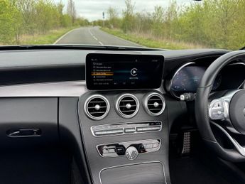 Mercedes-Benz C Class C200 MHEV AMG Line Premium Plus Convertible Auto Petrol 360 CAM/