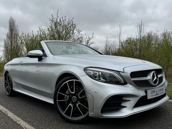 Mercedes-Benz C Class C200 MHEV AMG Line Premium Plus Convertible Auto Petrol 360 CAM/