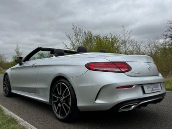 Mercedes-Benz C Class C200 MHEV AMG Line Premium Plus Convertible Auto Petrol 360 CAM/