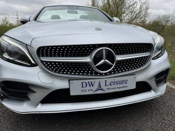Mercedes-Benz C Class C200 MHEV AMG Line Premium Plus Convertible Auto Petrol 360 CAM/