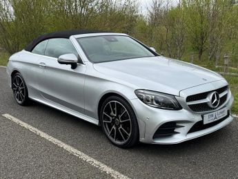 Mercedes-Benz C Class C200 MHEV AMG Line Premium Plus Convertible Auto Petrol 360 CAM/