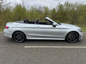 Mercedes-Benz C Class C200 MHEV AMG Line Premium Plus Convertible Auto Petrol 360 CAM/