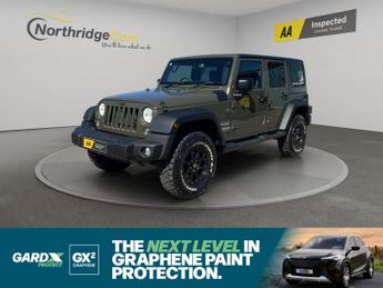 Jeep Wrangler 3.6 V6 Sahara SUV 4dr Petrol Auto 4WD Euro 5 (280 bhp)