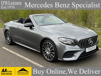 Mercedes E Class E350 MHEV AMG Line Night Edition Premium Plus Convertible Auto P