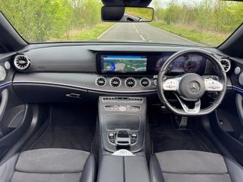 Mercedes-Benz E Class E350 MHEV AMG Line Night Edition Premium Plus Convertible Auto P