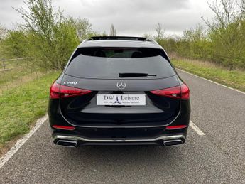 Mercedes-Benz C Class C200 MHEV AMG Line Premium Plus Auto Petrol Estate PAN ROOF/MEMO
