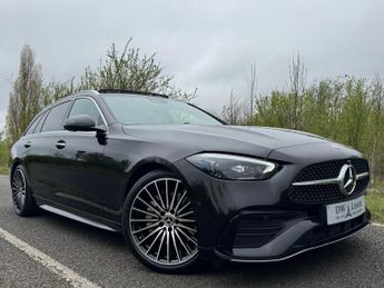 Mercedes-Benz C Class C200 MHEV AMG Line Premium Plus Auto Petrol Estate PAN ROOF/MEMO
